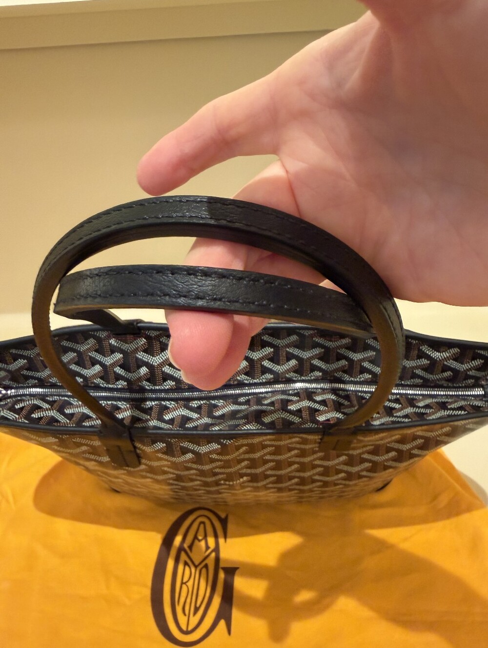 Goyard Black Artois PM (Petite) - Picture 8 of 16